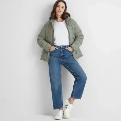 Palmer Womens Shower Resistant Insulated Jacket - Faded Khaki
