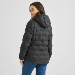 Palmer Womens Shower Resistant Insulated Jacket - Washed Black