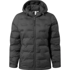 Palmer Womens Shower Resistant Insulated Jacket - Washed Black