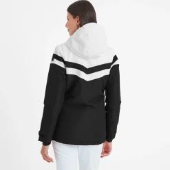 Panorama Womens Ski Jacket - Black/Optic White