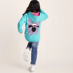 Pelibuey Kids Shaun the Sheep Hoody - Bubblegum Blue