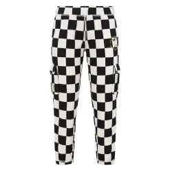 Polypay Kids Shaun the Sheep Sweat Pant - Black Woolly Checkerboard