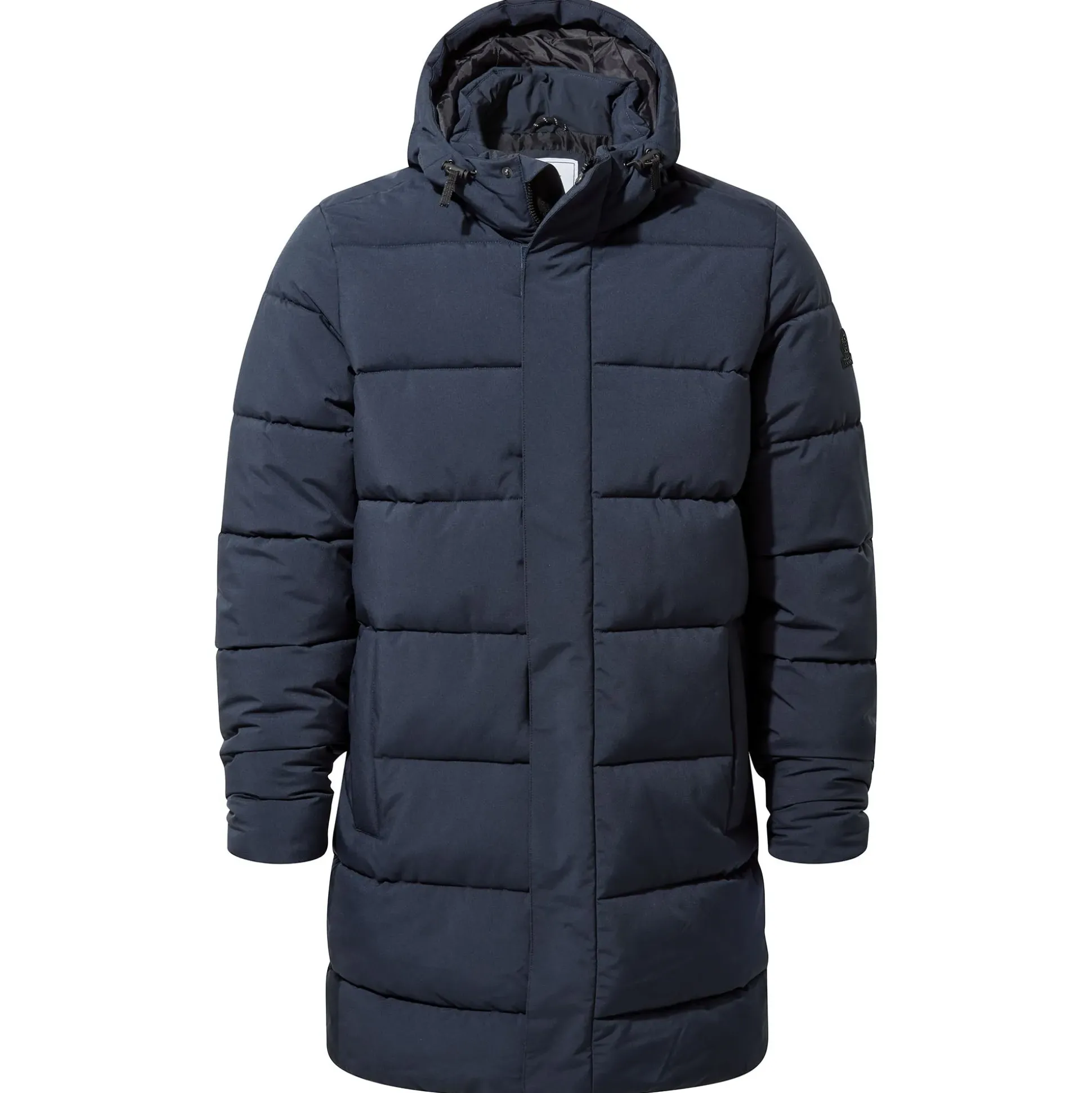 Preece Mens Long Shower Resistant Insulated Jacket - Dark Indigo