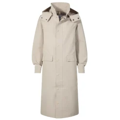 Remi Womens Classic Waterproof Car Coat - Cool Beige