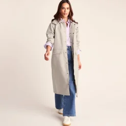 Remi Womens Classic Waterproof Car Coat - Cool Beige