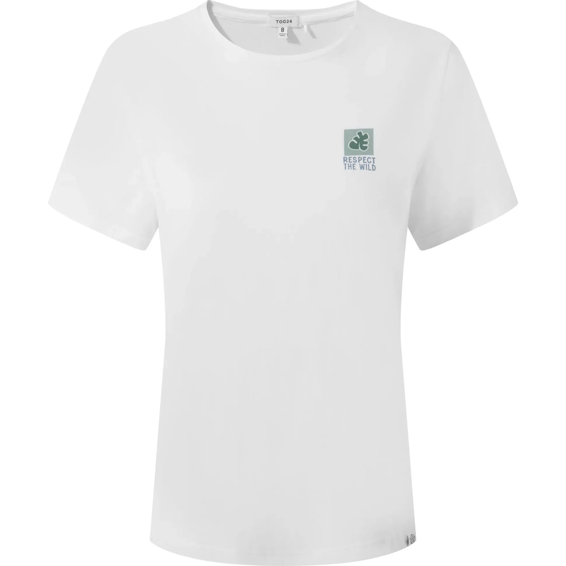 Respect Womens 100% Cotton Supersoft T-Shirt - Optic White