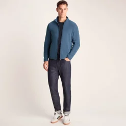 Revive Mens Fleece Jacket - Blue Stone