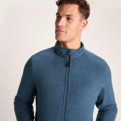 Revive Mens Fleece Jacket - Blue Stone