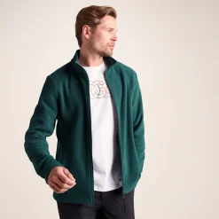 Revive Mens Fleece Jacket - Dark Turquoise