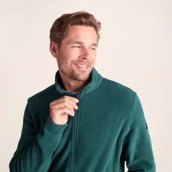 Revive Mens Fleece Jacket - Dark Turquoise