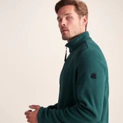 Revive Mens Fleece Jacket - Dark Turquoise