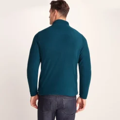 Revive Mens Fleece Jacket - Petrol Green