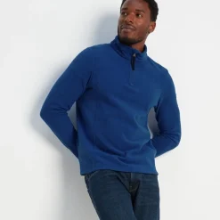 Revive Mens Quarter Zip Fleece - Royal Blue