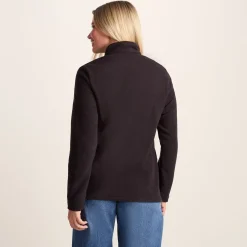 Revive Womens Fleece Jacket - Black