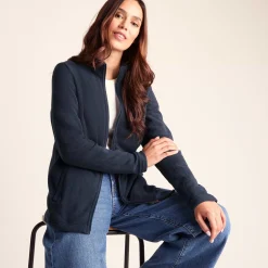 Revive Womens Fleece Jacket - Dark Indigo