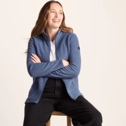 Revive Womens Fleece Jacket - Smokey Blue