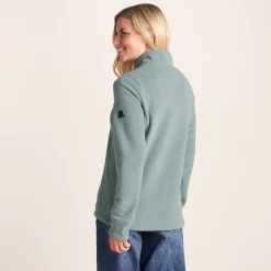 Revive Womens Quarter Zip Fleece - Smokey Teal