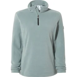 Revive Womens Quarter Zip Fleece - Smokey Teal