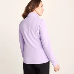 Revive Womens Quarter Zip Fleece - Lilac Blossom