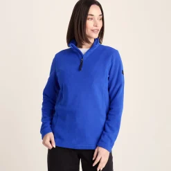 Revive Womens Quarter Zip Fleece - Ultra Marine Blue