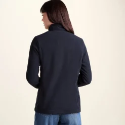Revive Womens Quarter Zip Fleece - Dark Indigo