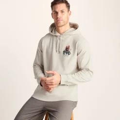 Riverton Mens Relaxed Fit Supersoft Hattie Clark Hoody - Warm Cloud