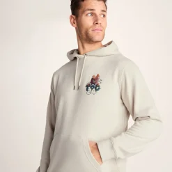 Riverton Mens Relaxed Fit Supersoft Hattie Clark Hoody - Warm Cloud