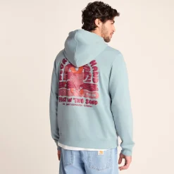 Riverton Mens Relaxed Fit Supersoft Hattie Clark Hoody - Summer Sky