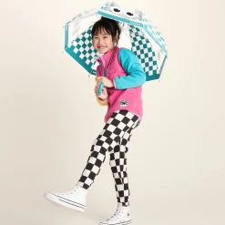 Romney Kids Shaun the Sheep Umbrella - Spearmint Checkerboard