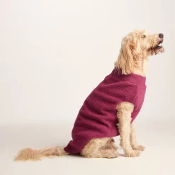 Rover Sherpa Dog Coat XL - Washed Burgundy