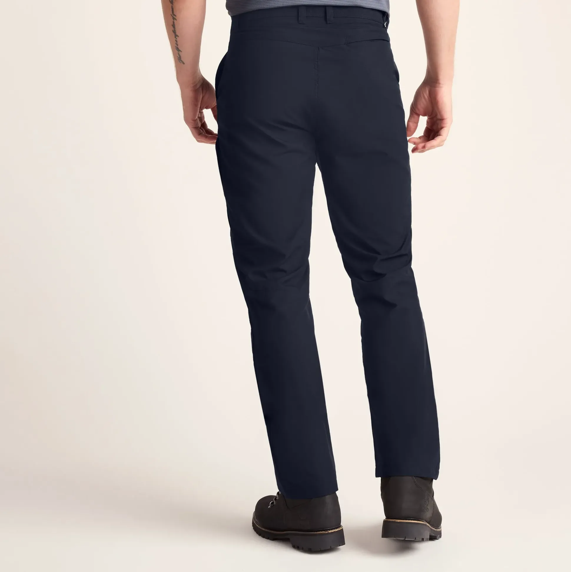 Rowland Mens Performance Trousers Short Leg - Navy