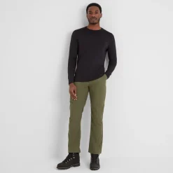 Rowland Mens Performance Trousers Short Leg - Khaki