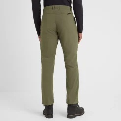 Rowland Mens Performance Trousers Short Leg - Khaki
