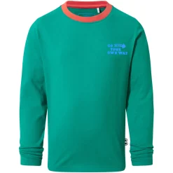 Ryeland Kids Shaun the Sheep T-Shirt LS - Jungle Green