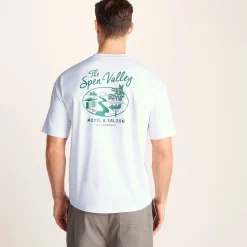 Saloon Mens Relaxed Fit Premium Supersoft T-Shirt - Optic White