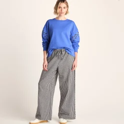 Samara Womens Relaxed Fit Supersoft Sweat - Cornflower Blue