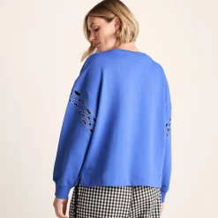 Samara Womens Relaxed Fit Supersoft Sweat - Cornflower Blue