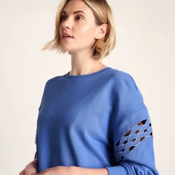 Samara Womens Relaxed Fit Supersoft Sweat - Cornflower Blue