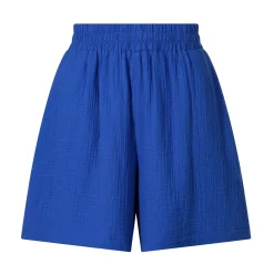 Samie Womens 100% Cotton Shorts - Ultramarine Blue