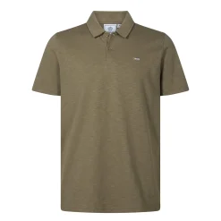 Sawyer Mens 100% Cotton Jersey Polo Shirt - Mushroom