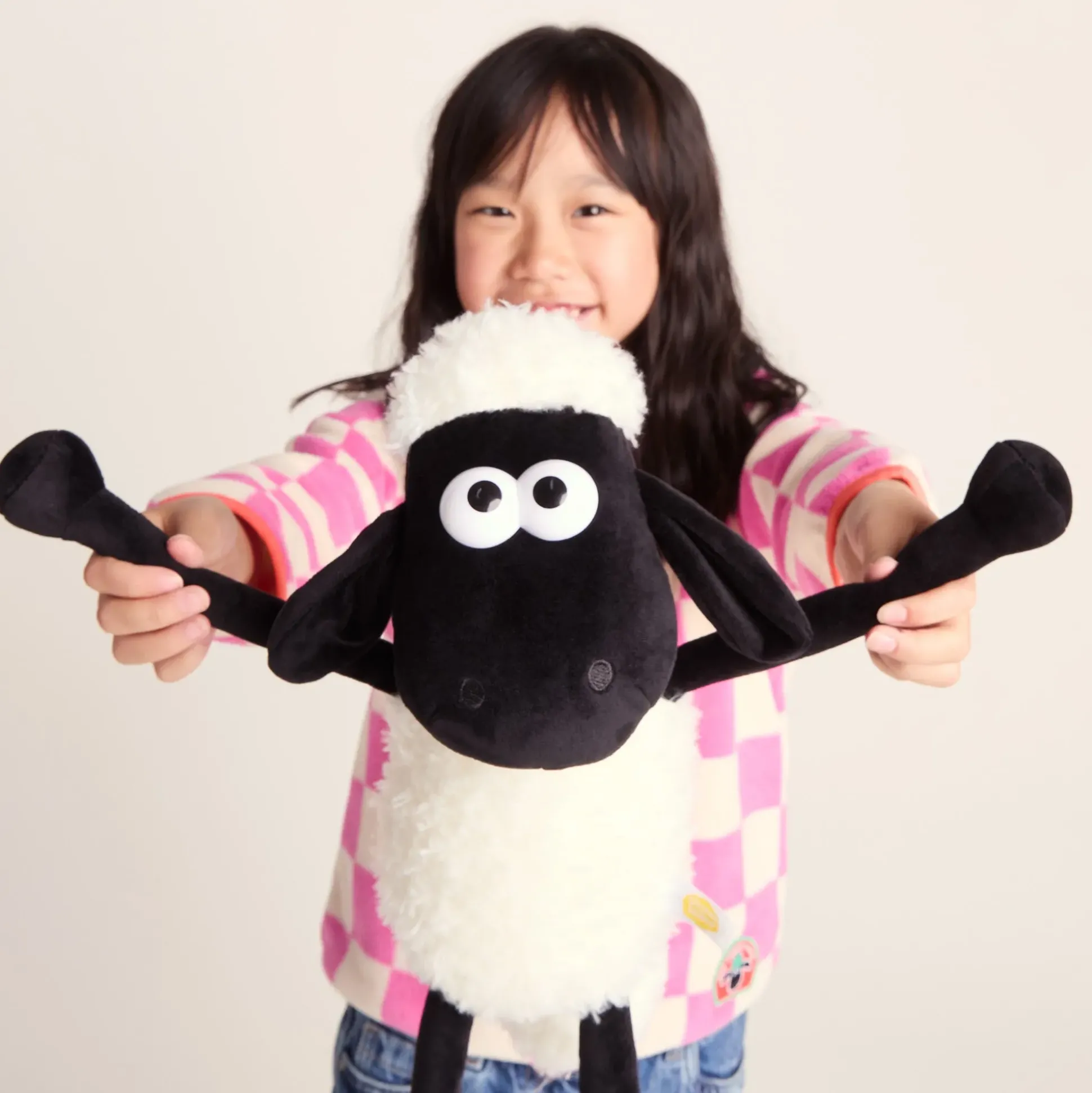 Shaun the Sheep 12" Soft Toy - Black/White