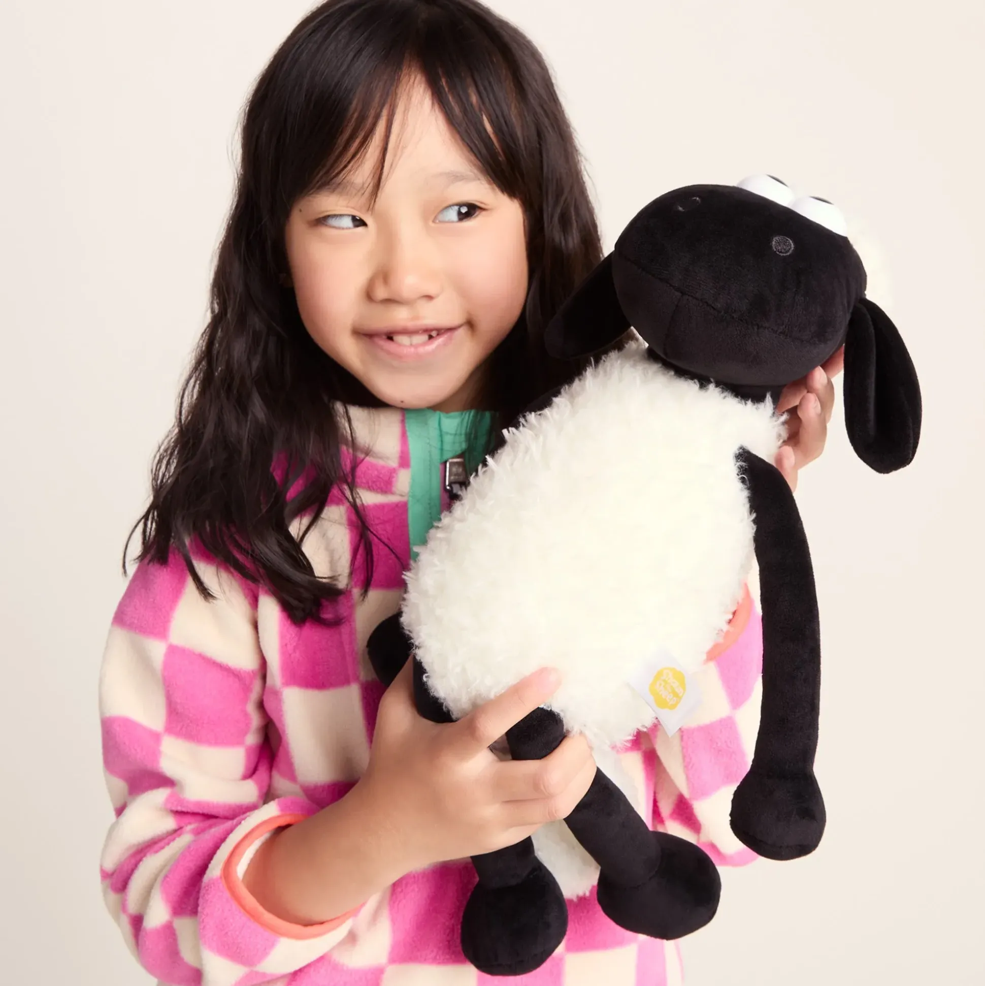 Shaun the Sheep 12" Soft Toy - Black/White