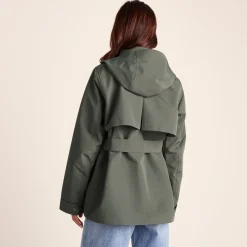 Shea Womens Waterproof Trench Coat - Pale Khaki