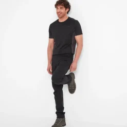 Silsden Mens Waterproof Trousers Short - Black