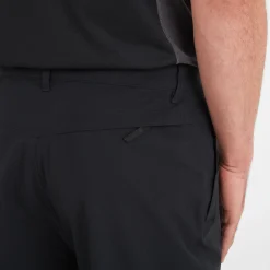 Silsden Mens Waterproof Trousers Short - Black