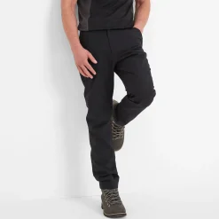 Silsden Mens Waterproof Trousers Short - Black