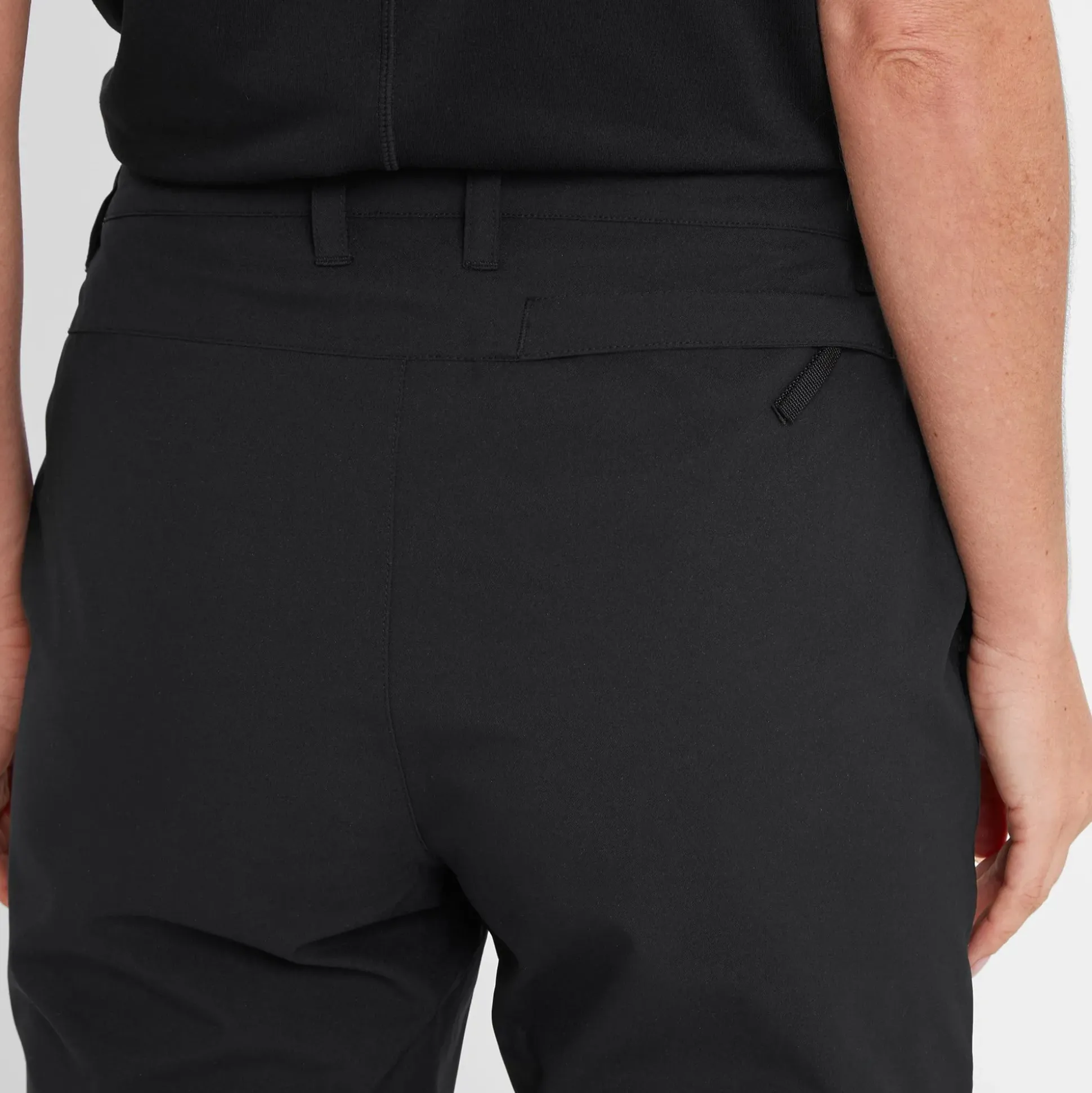 Silsden Womens Waterproof Trousers Short - Black