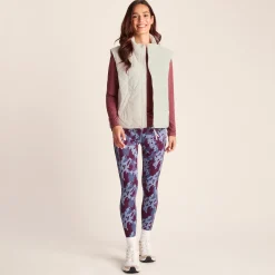 Slaley Womens Insulated Relaxed Fit Gilet - Vanilla