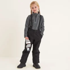 Slalom Kids Salopette - Black