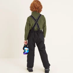 Slalom Kids Salopette - Black